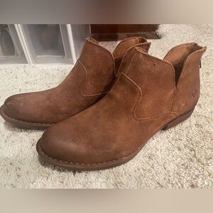 Brown Booties - Brand New
